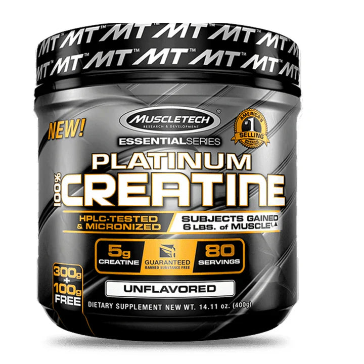 Pack Muscletech Proteína 100% WHEY GOLD, Creatina Platinum y Shaker regalo