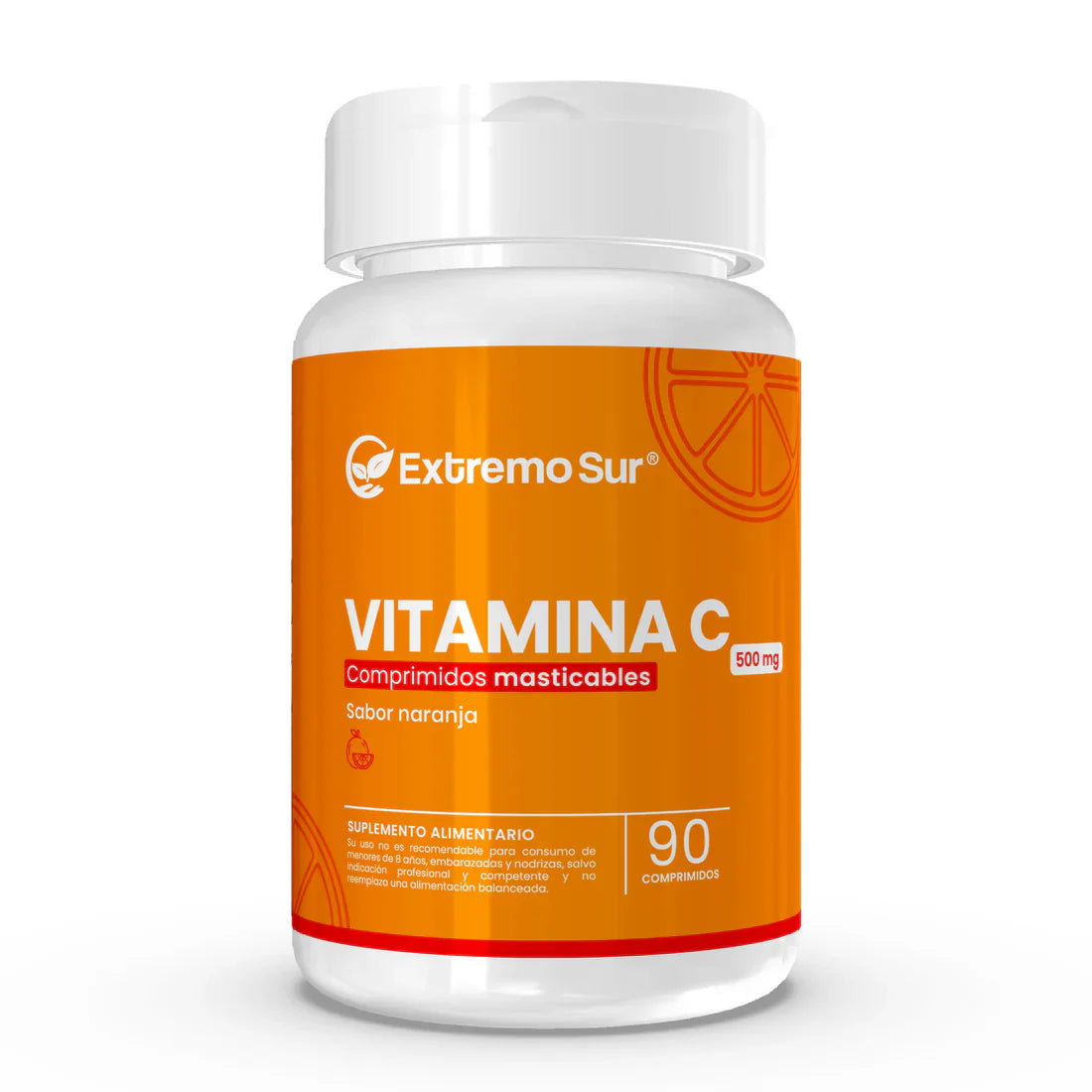 Vitamina C 500 mg Masticable Extremo Sur