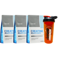 Pack 3 CREATINAS MONOHIDRATADA OSTROVIT DE 300 GRS + SHAKER DE REGALO