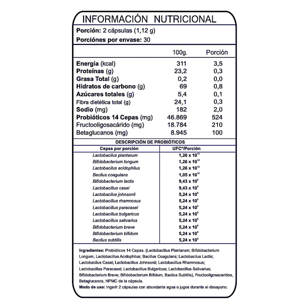 Biotics Pre y Probióticos FNL