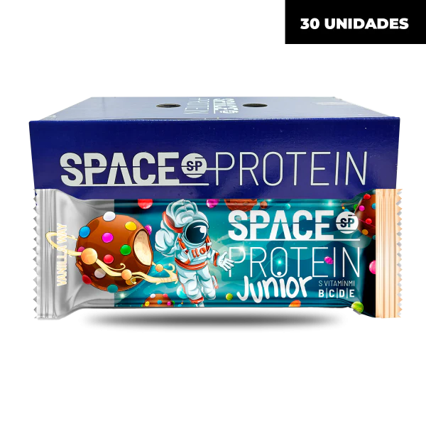 CAJA (30 UNIDADES) BARRA SPACE PROTEIN JUNIOR