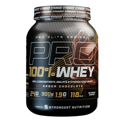 PRO 100% WHEY PROTEINA 900G - STRONGEST