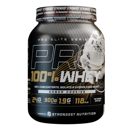 PRO 100% WHEY PROTEINA 900G - STRONGEST