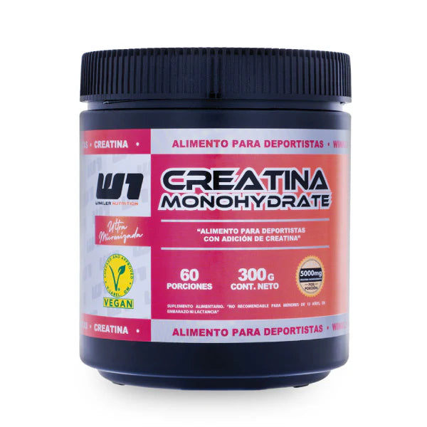 Creatina Monohidrato 300 grs. 60 servicios Winkler
