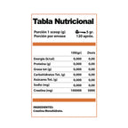 Creatina Monohidrato 600g 120 servicios Winkler