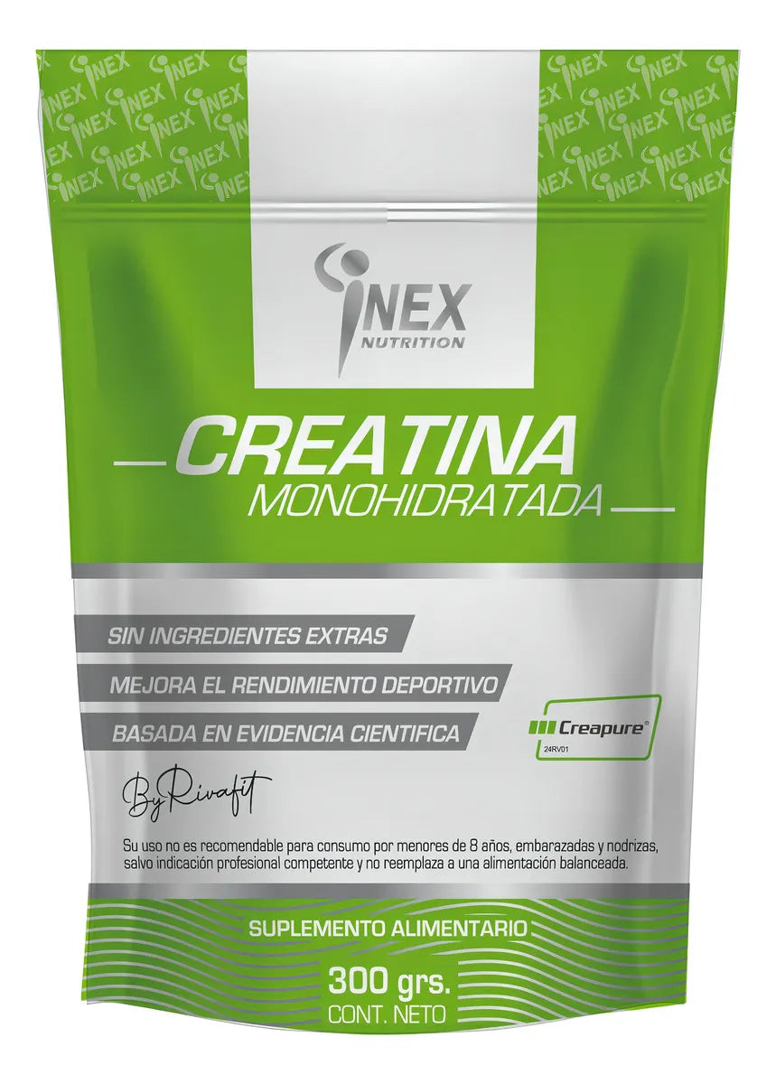 Creatina Monohidratada Inex Nutrition - sello creapure