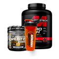 Pack Muscletech Proteína 100% WHEY GOLD, Creatina Platinum y Shaker regalo