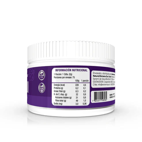 Maqui polvo 150g Extremo Sur