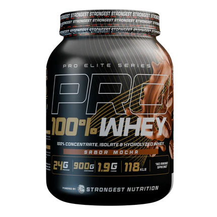 PRO 100% WHEY PROTEINA 900G - STRONGEST