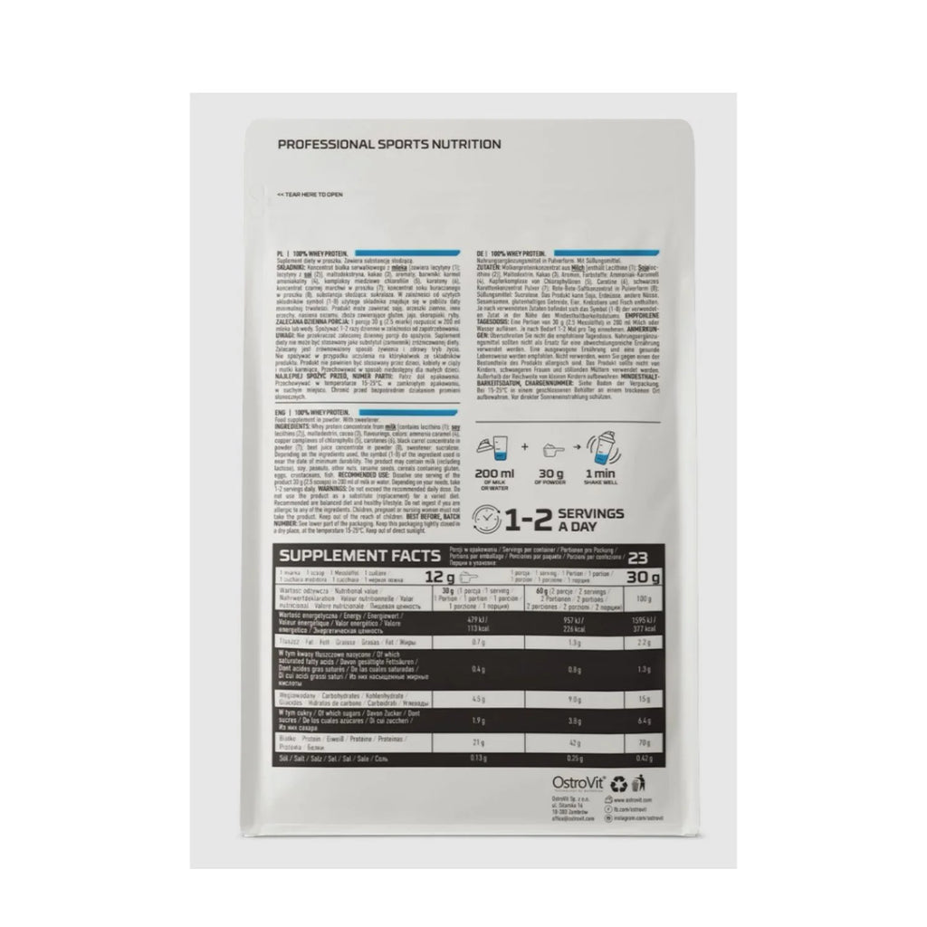100% WHEY OSTROVIT 700GRS