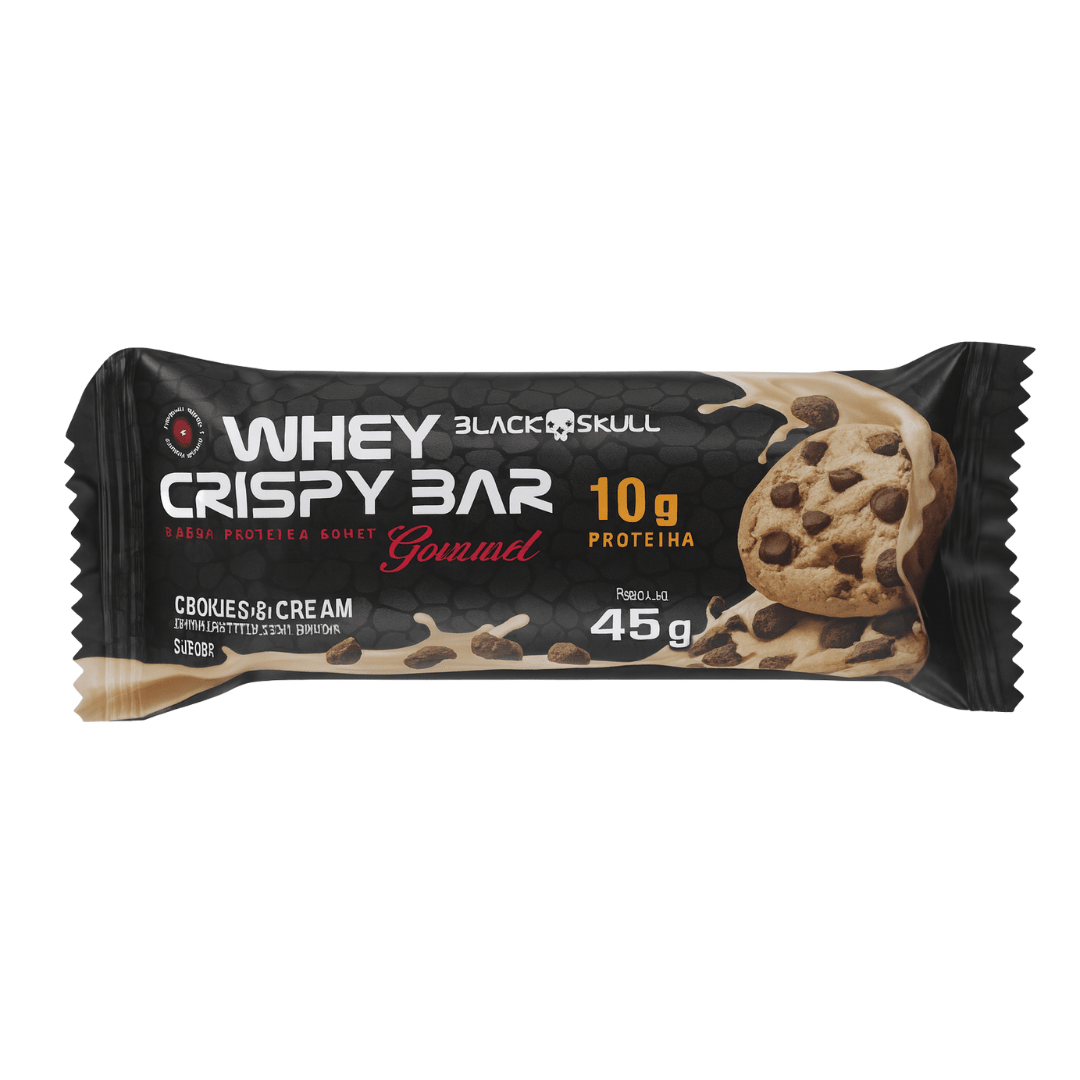 PACK 12 WHEY CRISPY BAR - COOKIES CREAM