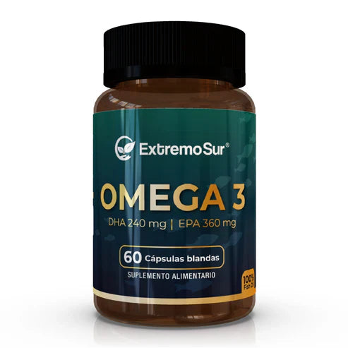 Omega 3 Fish Oil 60 cápsulas Extremo Sur