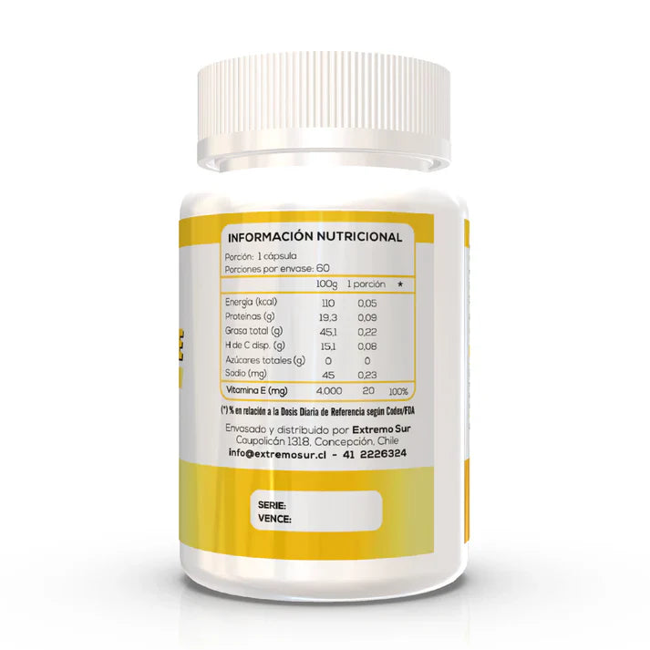 Vitamina E 400 UI Extremo Sur