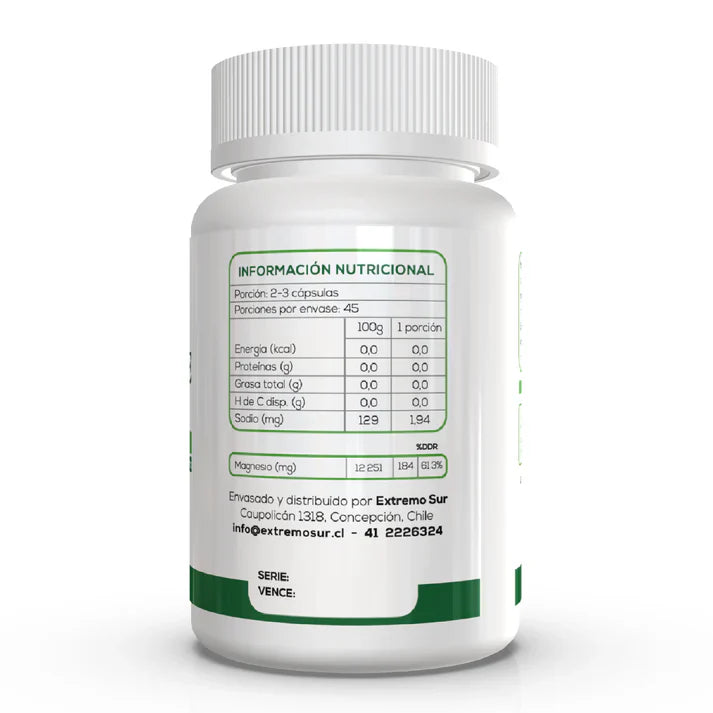Magnesio Cloruro 500 mg Extremo Sur
