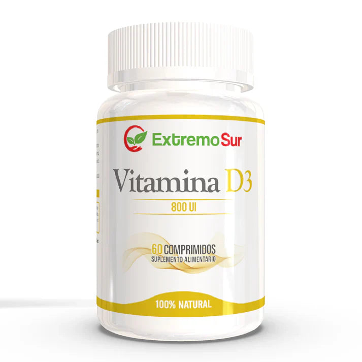 Vitamina D3 800 UI extremo sur