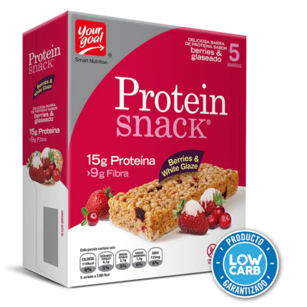 CAJA PROTEIN SNACK BERRIES & WHITE GLAZE