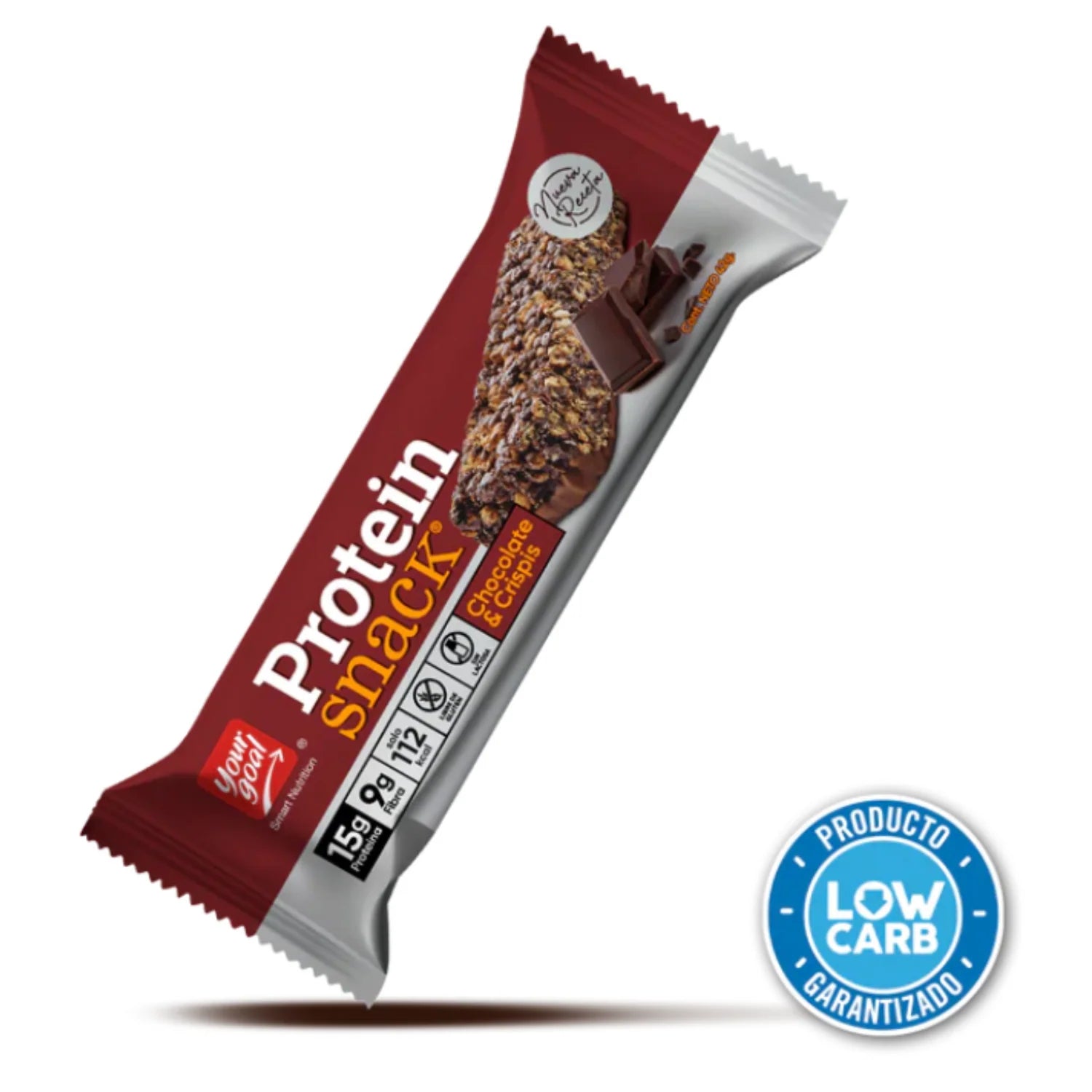 CAJA PROTEIN SNACK CHOCOLATE Y CRISPIS