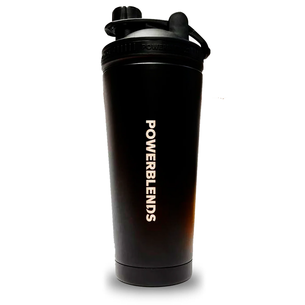 SHAKER ACERO INOXIDABLE POWER BLENDS (DOBLE FONDO)