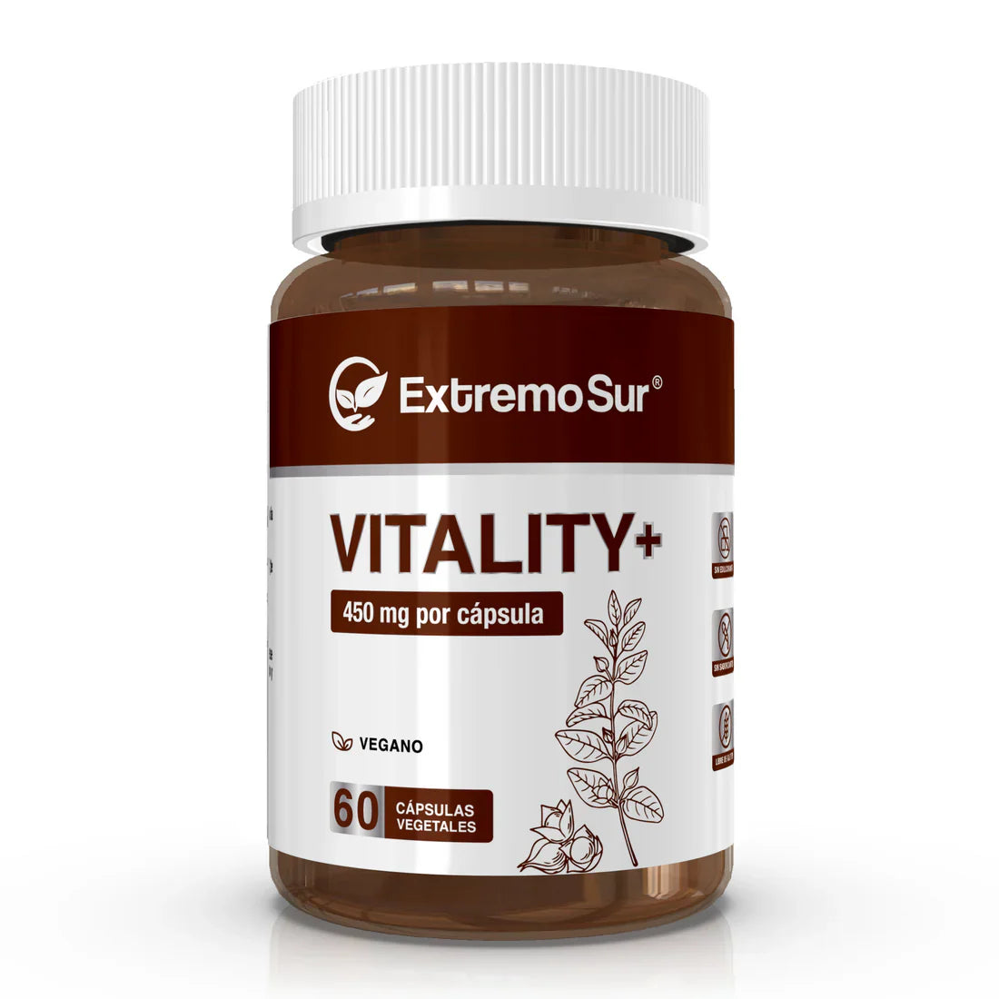 Vitality+ Ashwagandha 450 mg Extremo Sur