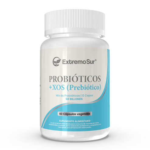 Probiótico 13 Cepas 50 Billones + XOS Extremo Sur